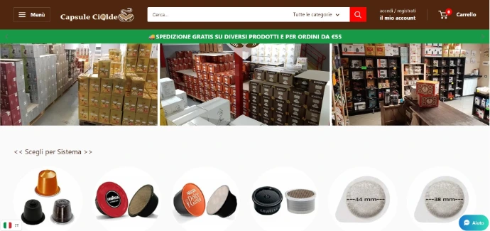 realizzazione sito e-commerce